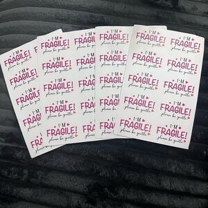 I'm Fragile Stickers